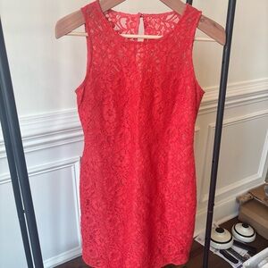 J. Crew Pamela Poppy Lace Sheath Dress